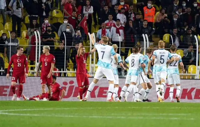 2022 Dünya Kupası Elemeleri: Türkiye: 1 - Norveç: 1 (Maç sonucu)