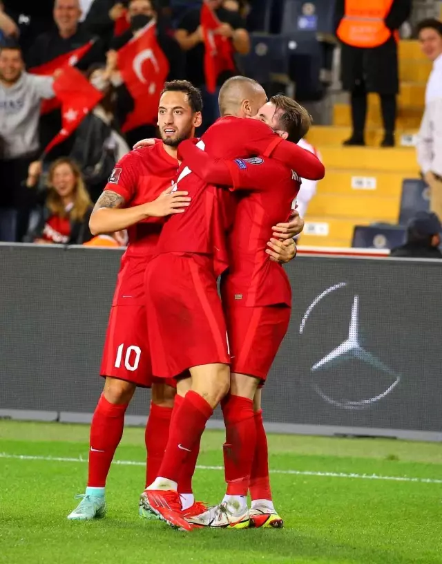 2022 FIFA Dünya Kupası Avrupa Elemeleri: Türkiye: 1 - Norveç: 0 (Maç devam ediyor)