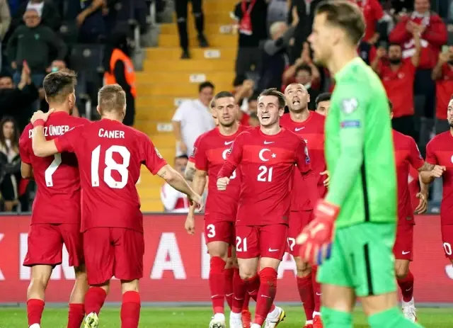 2022 FIFA Dünya Kupası Avrupa Elemeleri: Türkiye: 1 - Norveç: 0 (Maç devam ediyor)