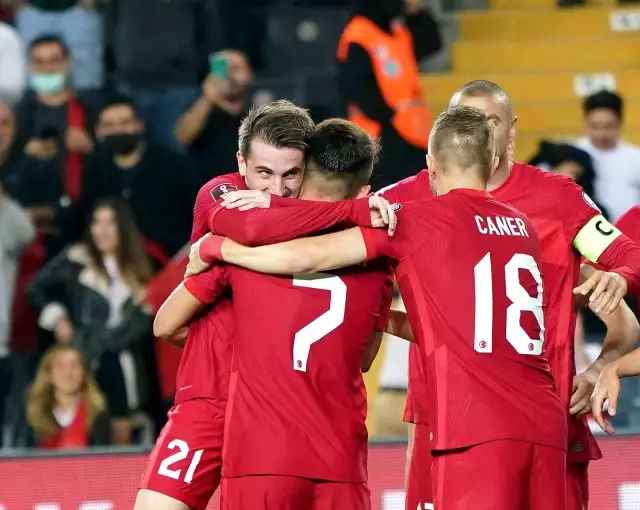2022 FIFA Dünya Kupası Avrupa Elemeleri: Türkiye: 1 - Norveç: 0 (Maç devam ediyor)