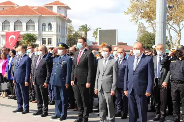 Atatürk'ün Bandırma'ya gelişinin 96. yıldönümü kutlandı