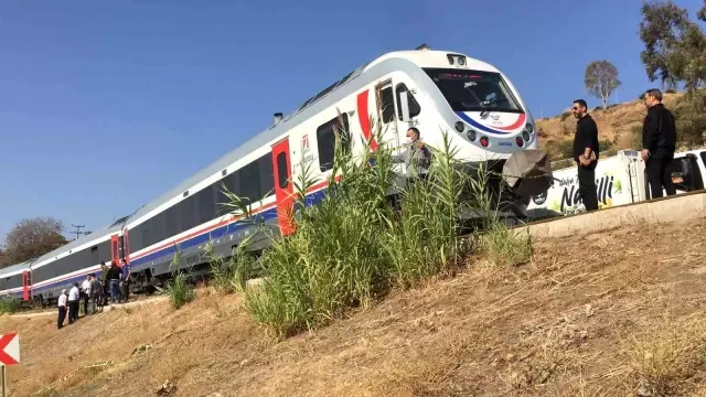 Aydın'da talihsiz kaza, yaşlı kadın trenin altında kaldı