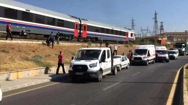 Aydın'da talihsiz kaza, yaşlı kadın trenin altında kaldı