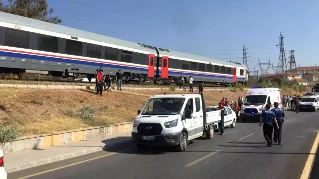 Aydın'da talihsiz kaza, yaşlı kadın trenin altında kaldı