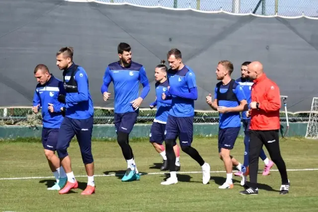 BB Erzurumspor'da kondisyon ağırlıklı idman