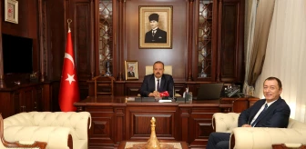 Bursa Kastamonu Dernekler Federasyonu Genel Başkanı Tiftik'ten Vali Canbolat'a Ziyaret