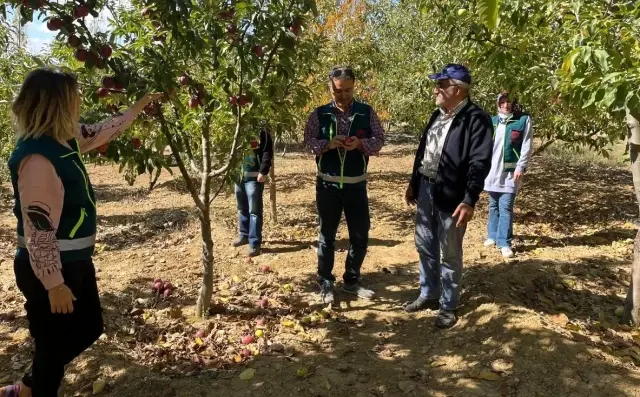 Çiftçiler kış hazırlıkları konusunda bilgilendirildi