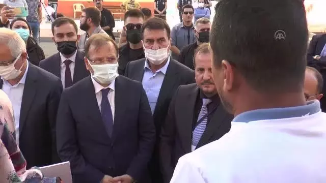 DİYARBAKIR - TBMM İnsan Hakları Komisyonu Başkanı Hakan Çavuşoğlu, ziyaretlerde bulundu