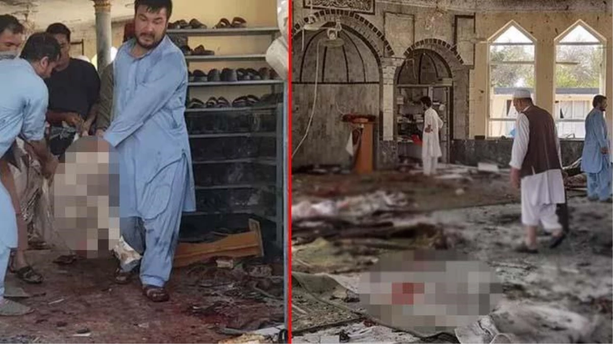Son Dakika! Afganistan'da cuma namazı sırasında bir camiye bombalı saldırı düzenlendi: 100 ölü