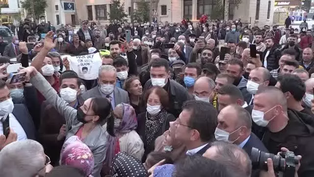 İstanbul Büyükşehir Belediye Başkanı İmamoğlu, ziyaretlerde bulundu