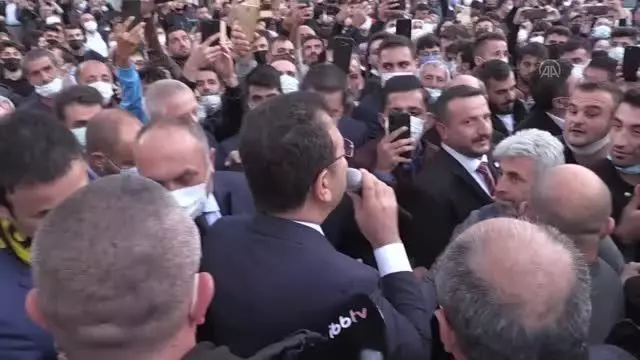 İstanbul Büyükşehir Belediye Başkanı İmamoğlu, ziyaretlerde bulundu