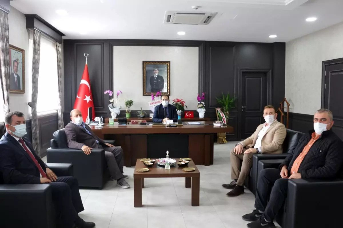 Kaymakamımız Bayram SAĞIR'a Ziyaretler