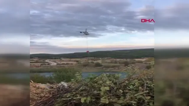 KÜTAHYA'DAKİ ORMAN YANGINI KONTROL ALTINA ALINDI