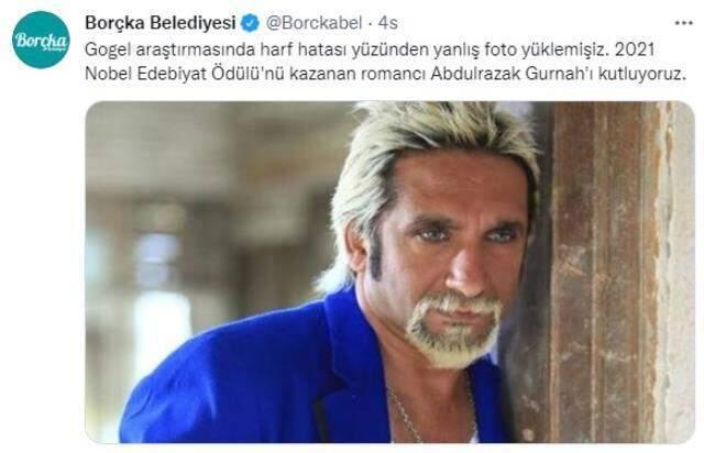 Borçka Belediyesi'nin Nobel paylaşımı olay yarattı! Tarık Mengüç'ü paylaşarak özür dilediler
