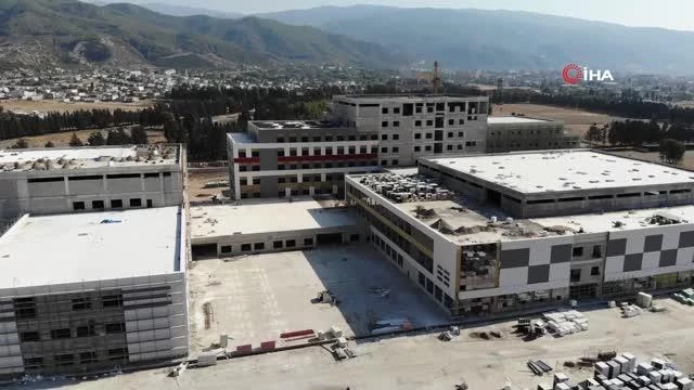 Son dakika haberi | Osmaniye Devlet Hastanesi inşaatının yüzde 76'sı tamamlandı