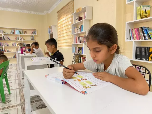 Son dakika gündem: Taziye evinin bir bölümü hayırseverlerce kütüphaneye dönüştürüldü