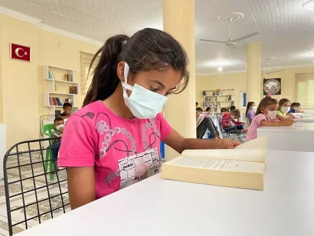 Son dakika gündem: Taziye evinin bir bölümü hayırseverlerce kütüphaneye dönüştürüldü