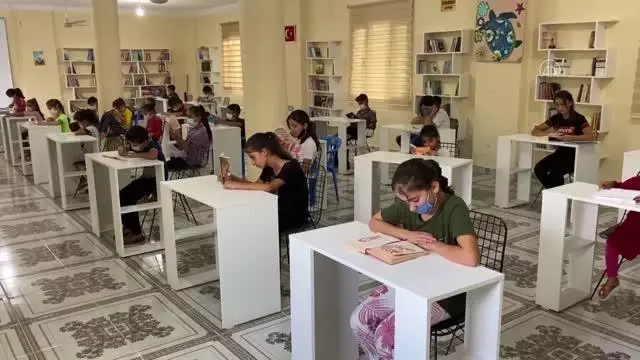 Son dakika gündem: Taziye evinin bir bölümü hayırseverlerce kütüphaneye dönüştürüldü