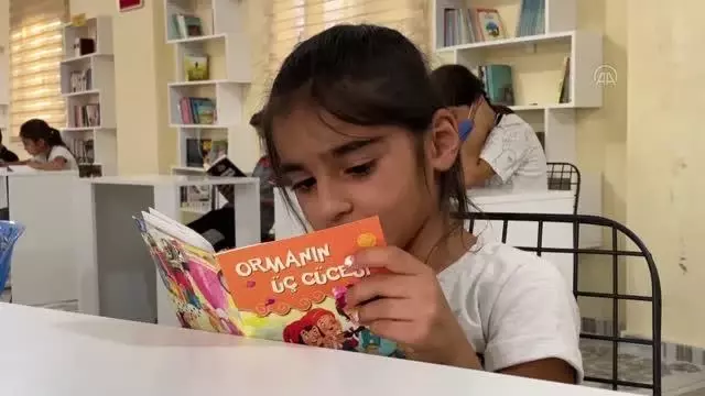Son dakika gündem: Taziye evinin bir bölümü hayırseverlerce kütüphaneye dönüştürüldü