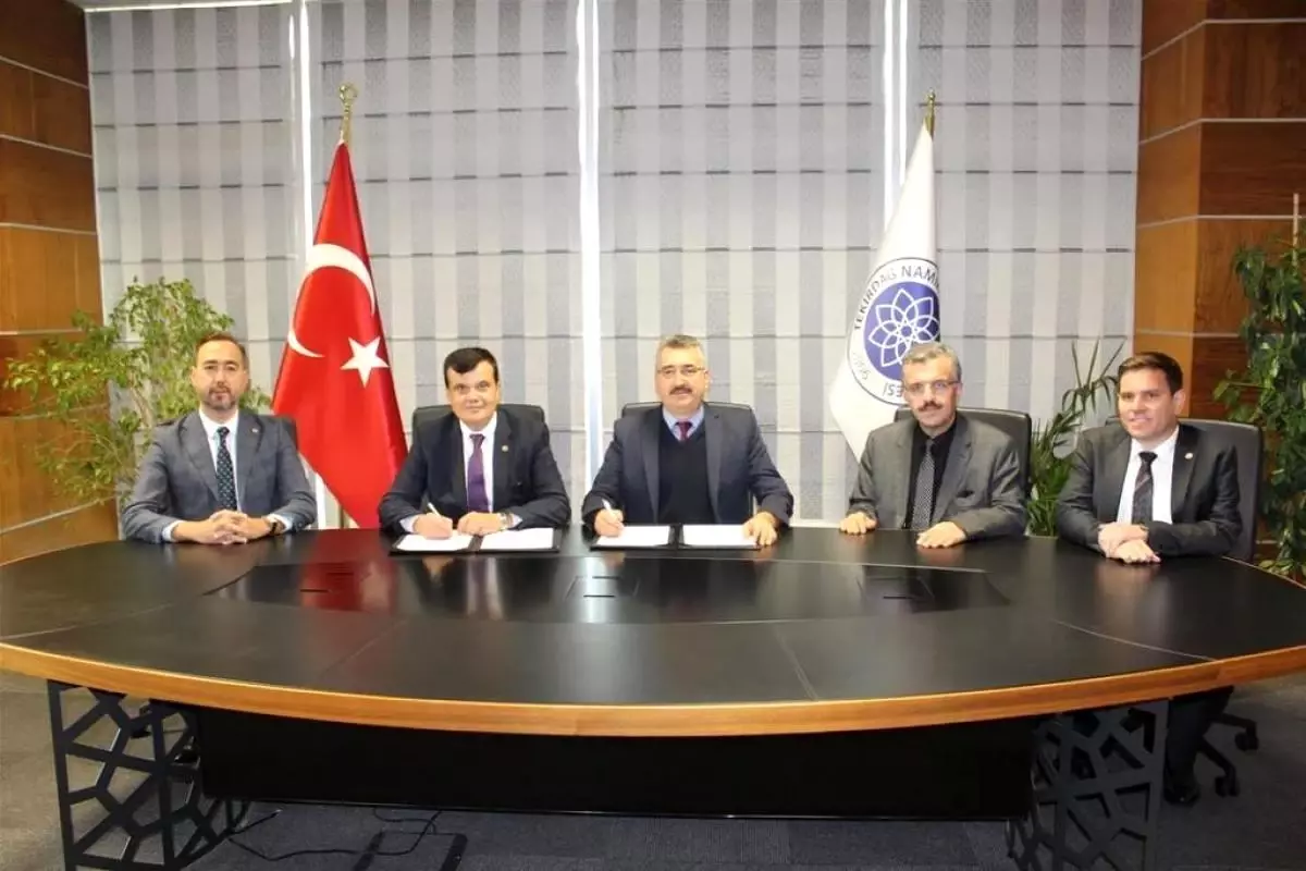 Üniversitemiz ile Tekirdağ Barosu Arasında İş Birliği Protokolü İmzalandı Yeni