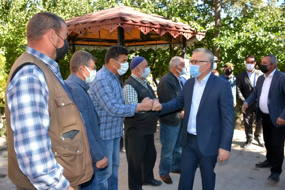 Valimiz Sayın Yılmaz Şimşek Tepeköy, Murtaza ve Çınarlı Köylerini Ziyaret Etti