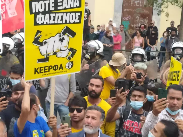 Faşizm ve ırkçılık karşıtı eylem yapıldı