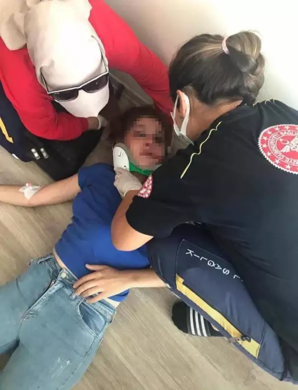 AVUKATLIK BÜROSUNDA BOŞANMA AŞAMASINDAKİ EŞİ TARAFINDAN DÖVÜLEN MELTEM, KURTARILAMADI