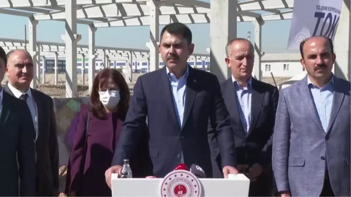 Bakan Kurum: 'İklim dostu yeni sanayi siteleri yapmak zorundayız'