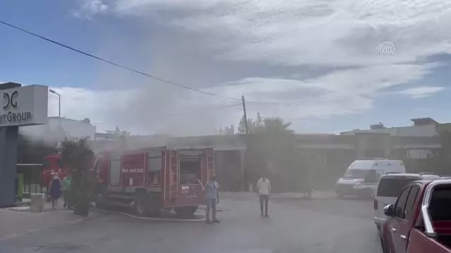 Bodrum'da baca yangını söndürüldü