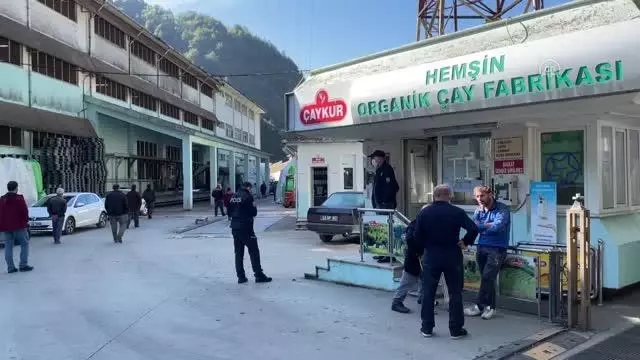 Çay fabrikasındaki patlamada bir kişi öldü, bir kişi yaralandı (2)