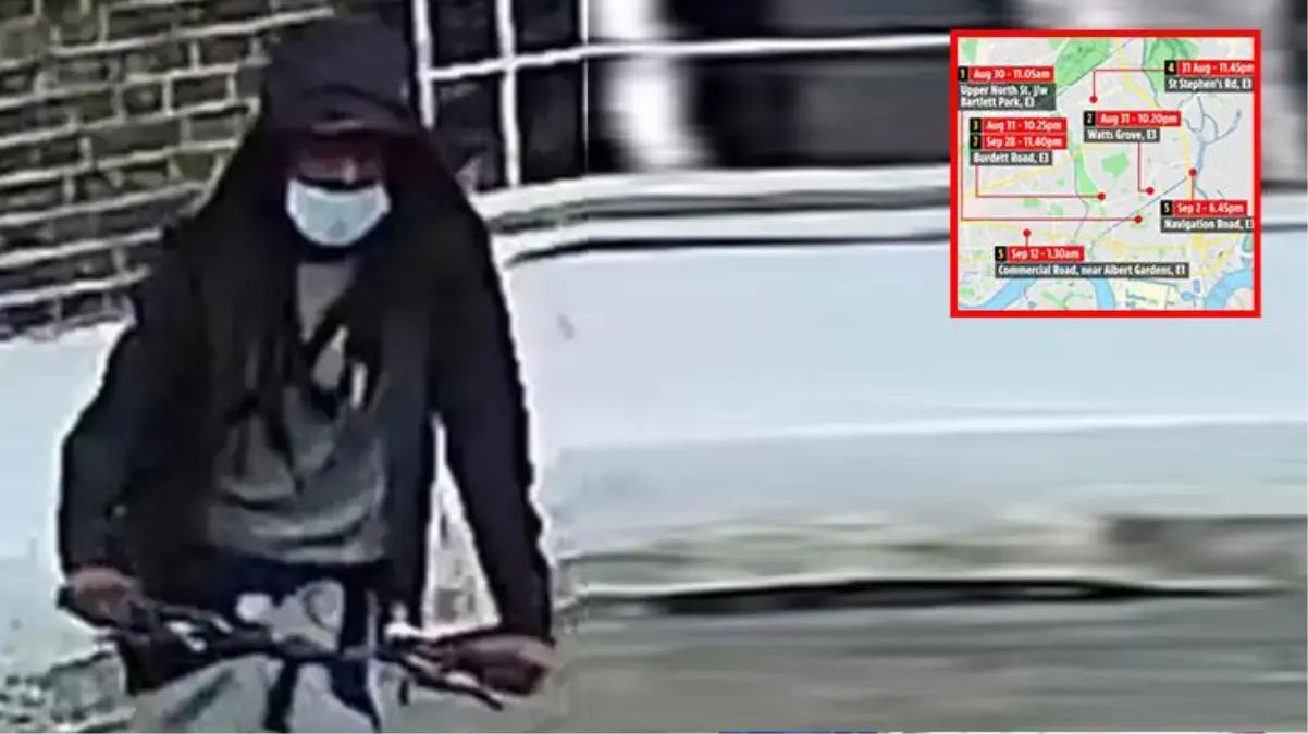 Bisikletli sapık her yerde aranıyor! Sabah ortaya çıkıp, kadınları taciz ediyor