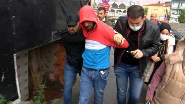 İstanbul Adliyesi'nde firar eden şüpheli kamyonet kasasında yakalandı