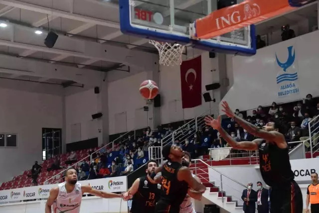 ING Basketbol Süper Ligi: Aliağa Petkim Spor: 81 Galatasaray: 95