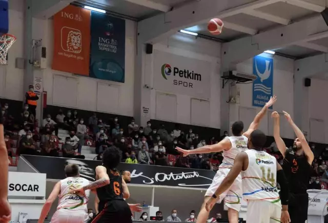 ING Basketbol Süper Ligi: Aliağa Petkim Spor: 81 Galatasaray: 95