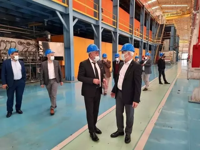 İşadamları Ereğli ve Zonguldak'daki fabrikaları inceledi