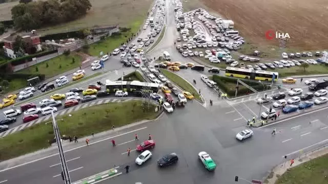 İstanbul trafiğinde Formula 1 yoğunluğu