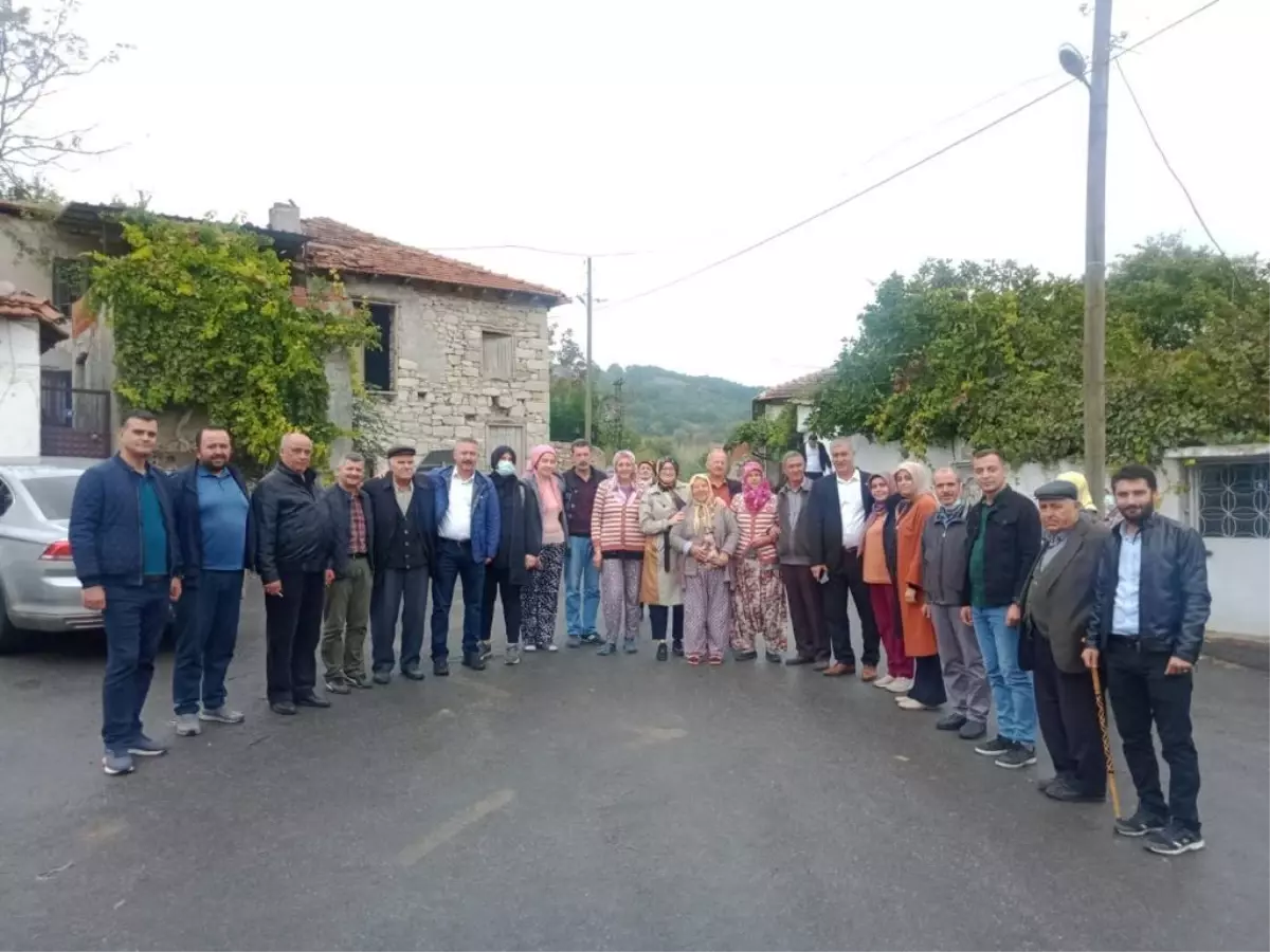 AK Parti Balıkesir Milletvekili Uygur, Kalemköy'de vatandaşlarla bir araya geldi