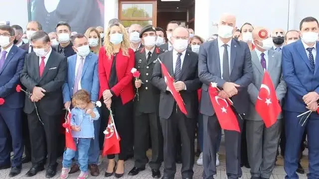 Atatürk'ün Cumhurbaşkanı olarak Manisa'ya ilk gelişinin 96'ncı yılı törenlerle kutlandı