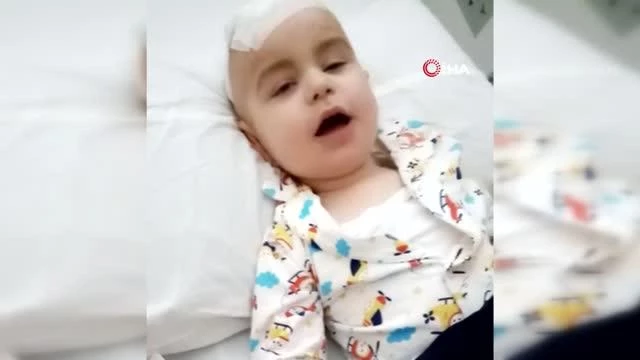Baş dönmesi şikayetiyle hastaneye götürülen 3 yaşındaki çocuğun başında tümör çıktı