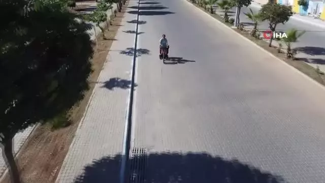 Bisikletiyle dünya turuna çıkan Nora Türkiye'ye hayran kaldı
