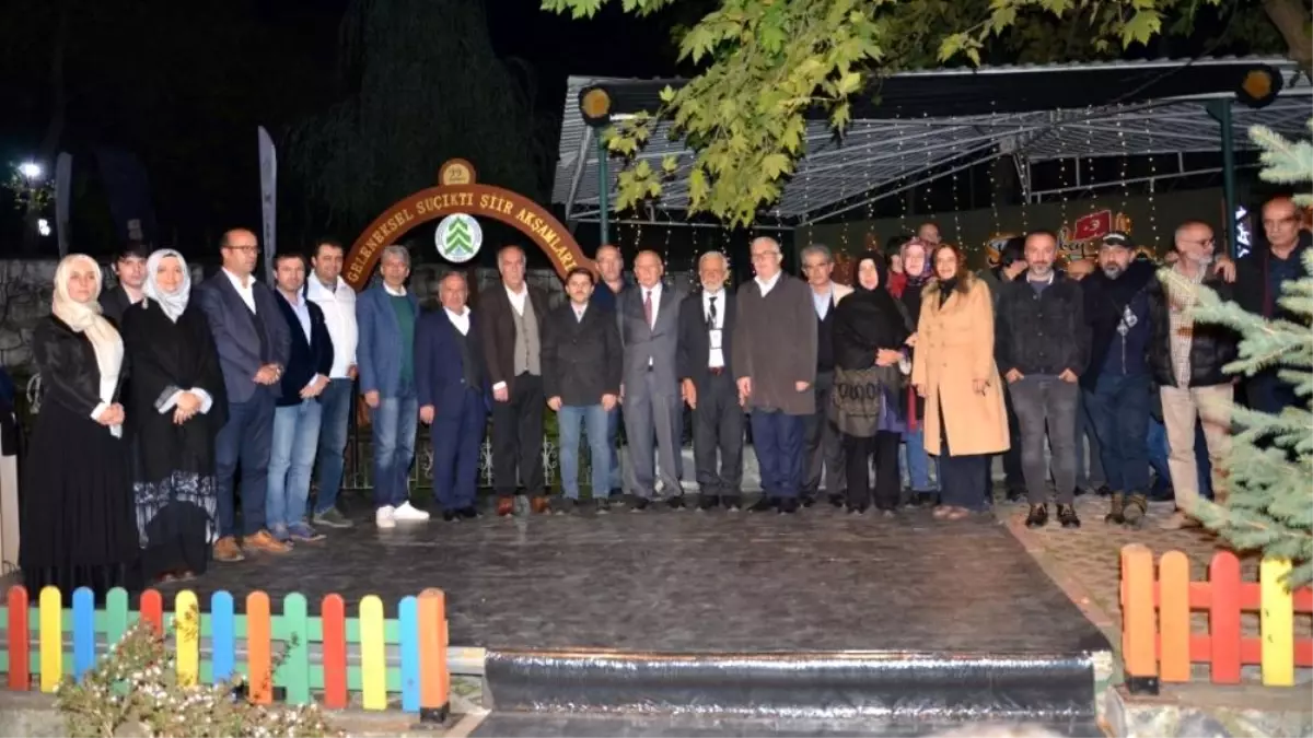 Dursunbey'de 22. Suçıktı Şiir Akşamları Gerçekleşti