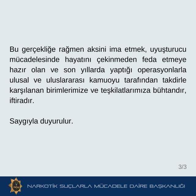 Kolombiya'dan Türkiye'ye gönderileceği sav edilen 5 ton kokainle ilgili Narkotik'ten açıklama