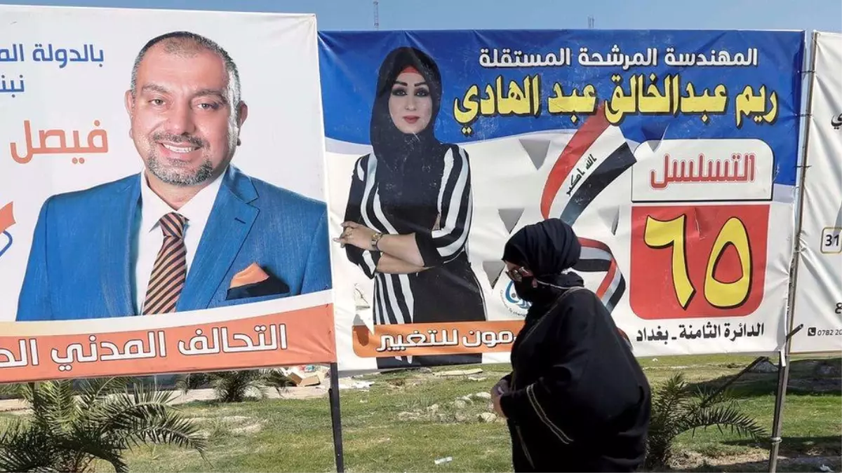 Irak'ta halk 2019'daki büyük protesto gösterileri sonrası ilk kez sandığa gitti