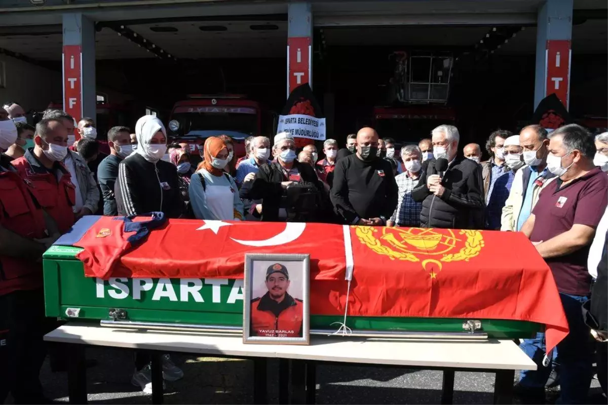 İtfaiyede sirenler Yavuz Barlas için çaldı