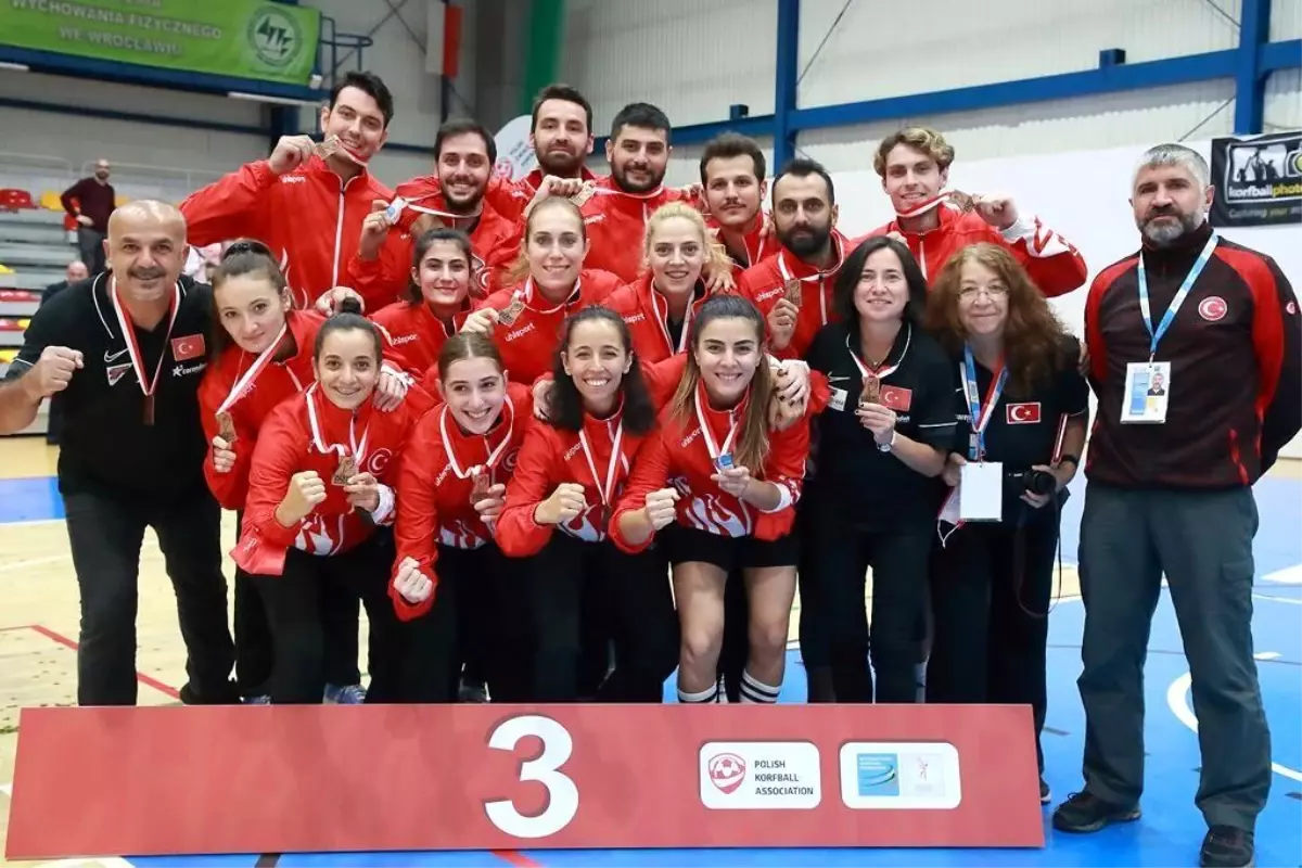 Korfbol Milli Takımı, Avrupa Şampiyonası'nda üçüncü oldu