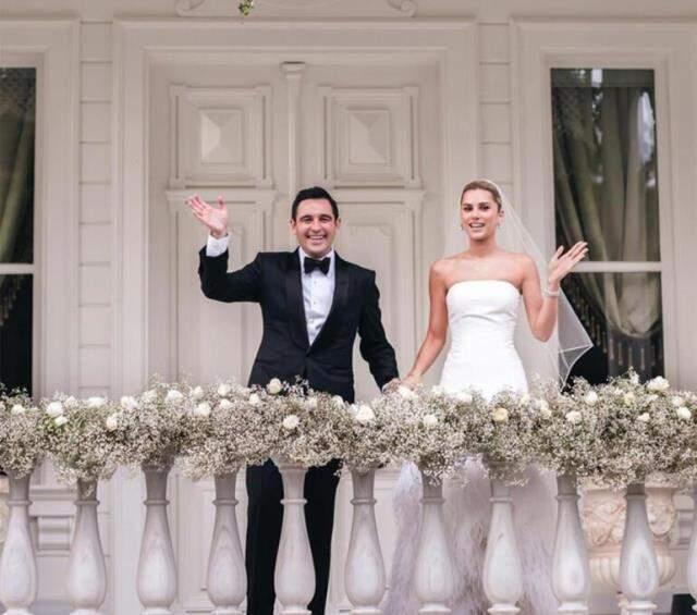 Üç yıllık aşkta memnun son! Hacı Sabancı ve Nazlı Kayı sessiz sedasız evlendi