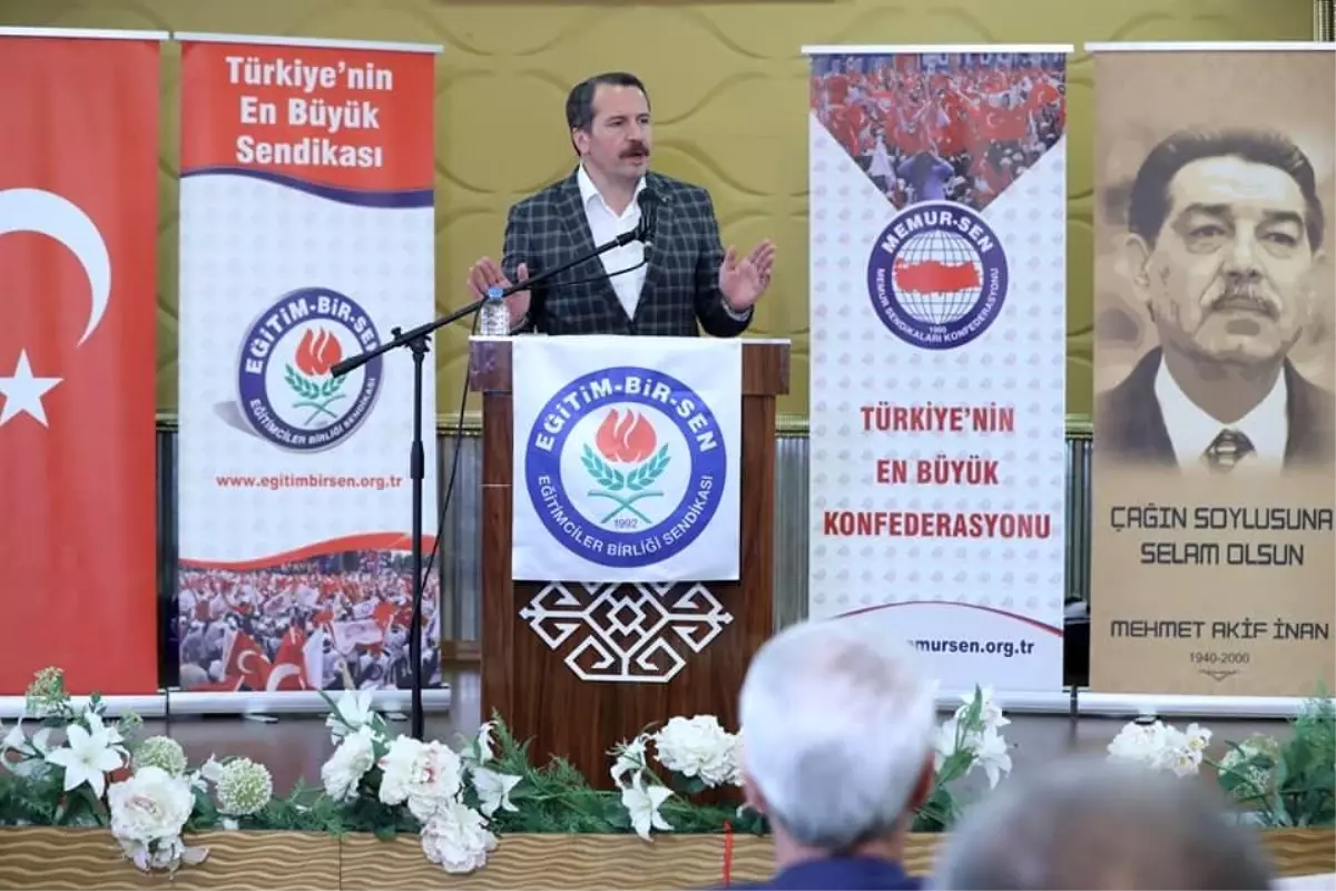 Memur-Sen Genel Başkanı Yalçın: 'Sorunları çözüyor, yeni kazanımlar üretmeye devam ediyoruz'
