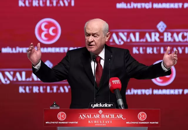MHP Genel Başkanı Bahçeli, Türkiye'nin Asil Gücü Analar-Bacılar Kurultayı nda konuştu Açıklaması