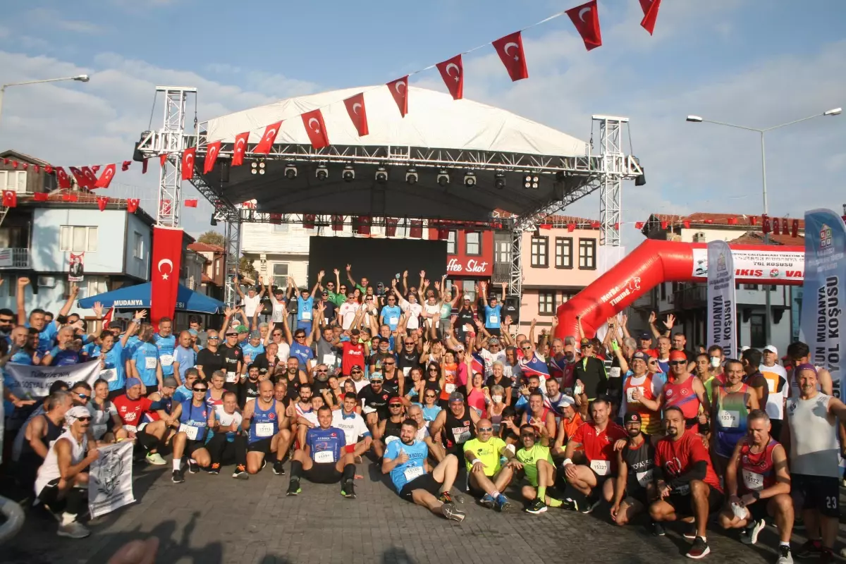 Mudanya Mütarekesi'nin 99. yıl dönümünde koşu düzenlendi