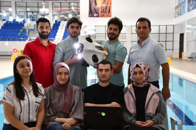 Geliştirilen insansız araç ile su altının keşfedilmesi hedefleniyor